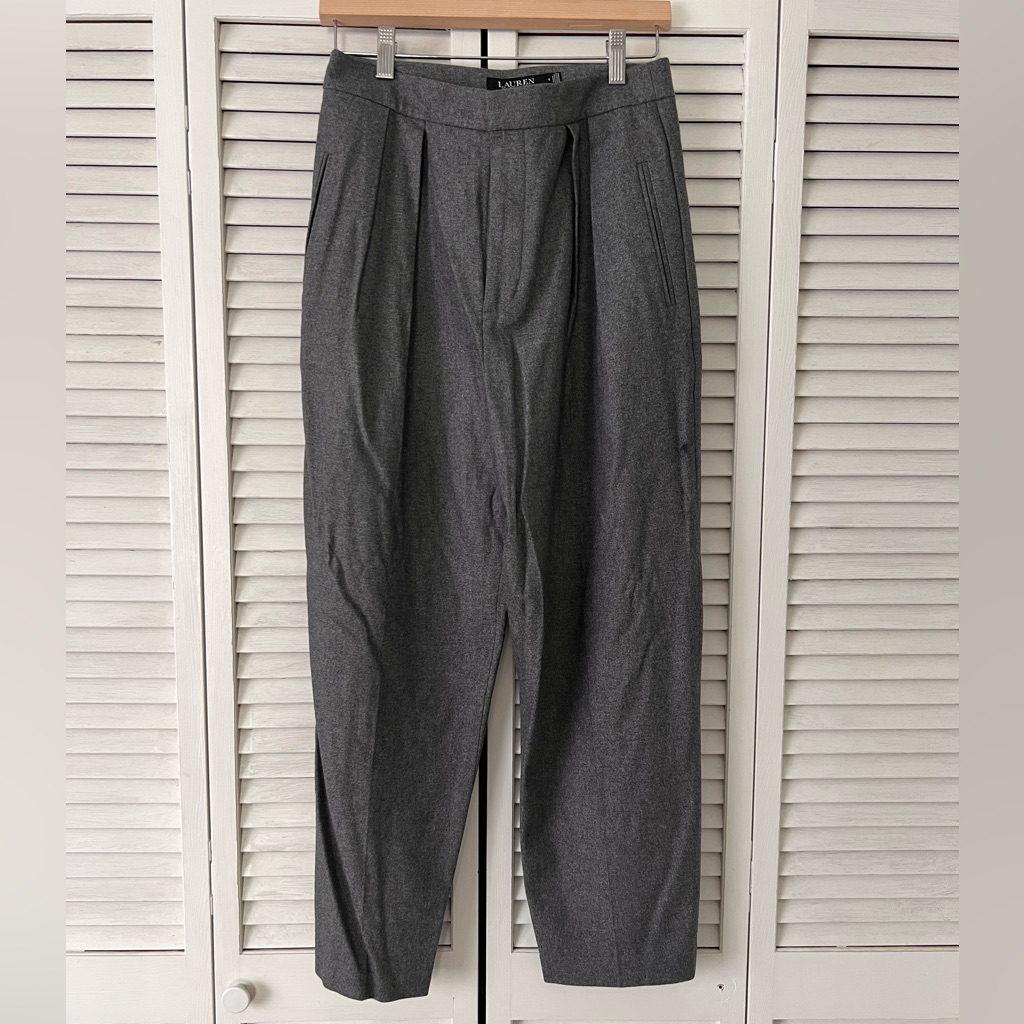 Lauren Rl Sz 4 Pleated Trousers